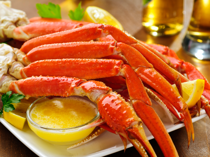 Snow crab legs