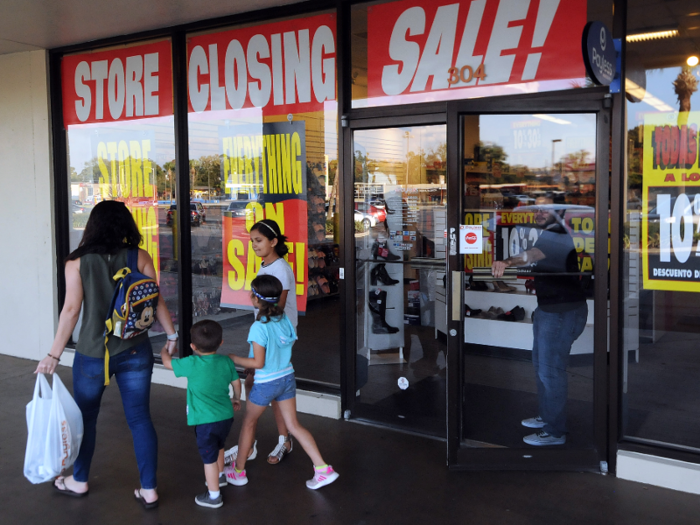 In 2019, the discount show retailer filed for bankruptcy again, and announced its plan to close all US stores.