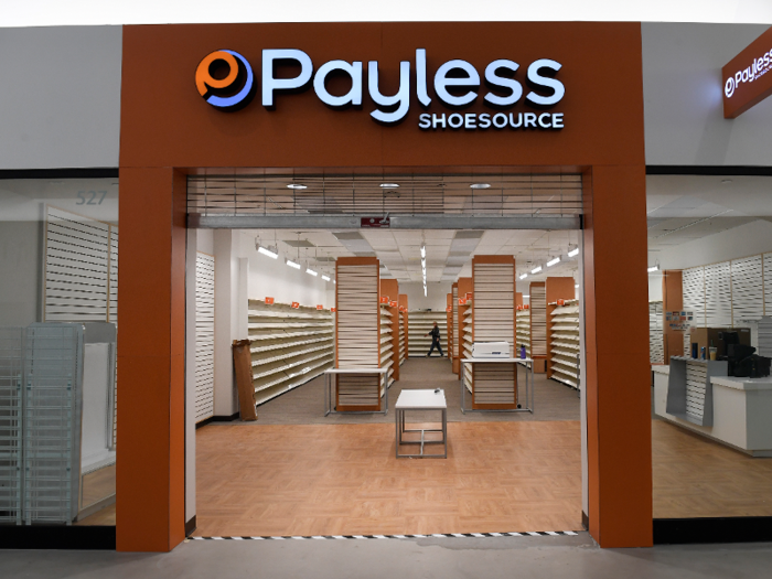 In 2004, Payless ShoeSource announced it would close down 230 stores.