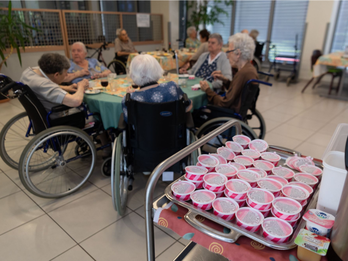 Ice cream always helps to keep people cool.