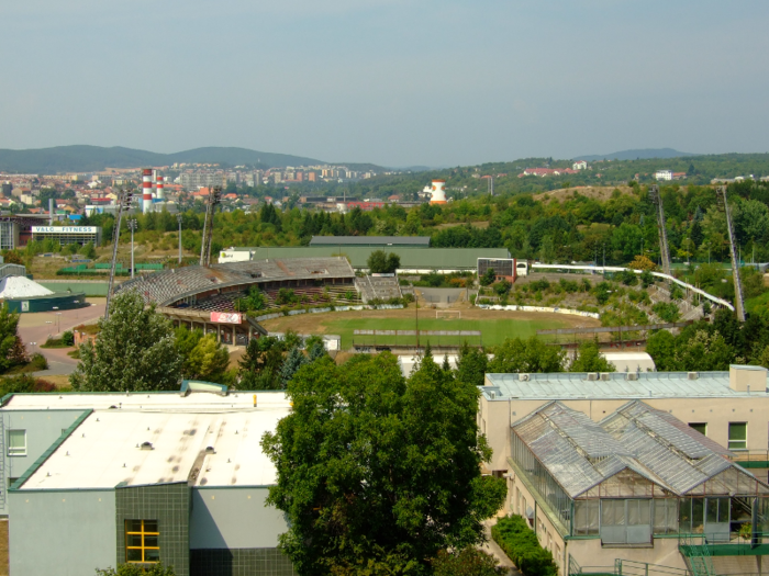 The home football club left, so Stadion za Luzankami was abandoned.