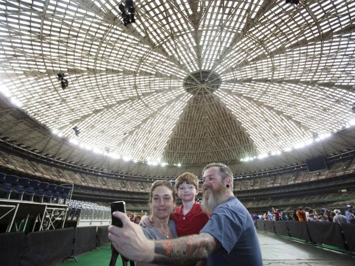 After a competitor opened next door, the Houston Astrodome lay vacant.