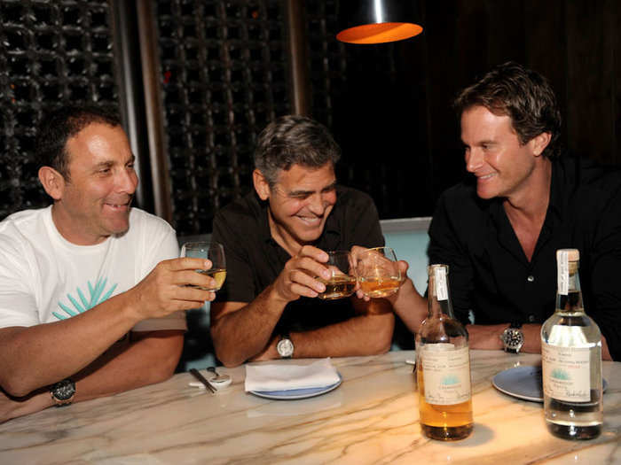 9, 10, & 11. George Clooney, Rande Gerber, & Mike Meldman — Cofounders of Casamigos