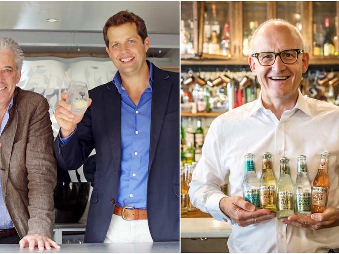 16, 17 & 18. Charles Rolls, Tim Warrillow, and Charles Gibb — The cofounders and North American CEO of Fever-Tree