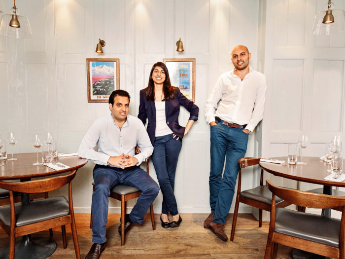 41, 42 & 43. Sunaina, Karam, and Jyotin Sethi — Founders of JKS Restaurants