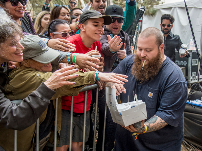 68. Action Bronson — Rapper and TV personality
