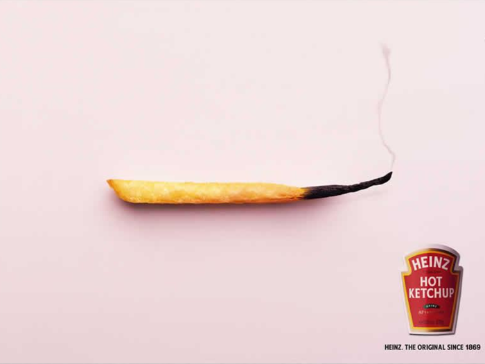 Heinz hot ketchup