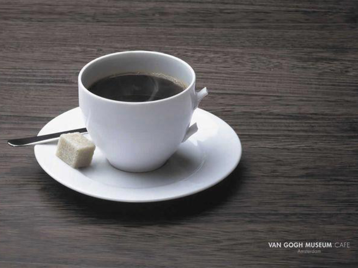 The Van Gogh Museum Cafe in Amsterdam used a broken coffee cup to allude to the tortured Dutch artist cutting off his own ear in a subtle ad aimed at art lovers. Untitled. (Netherlands, 2013)