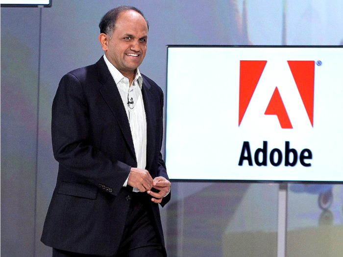 4. Adobe CEO Shantanu Narayen: $28.4 million