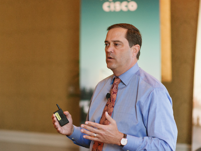 8. Cisco CEO Chuck Robbins: $21.3 million