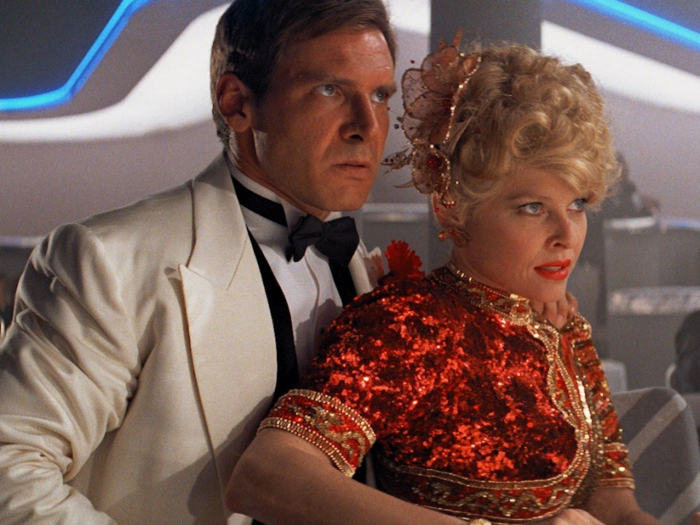 In the film, Capshaw played cabaret singer Willie Scott, the female lead, alongside Harrison Ford.