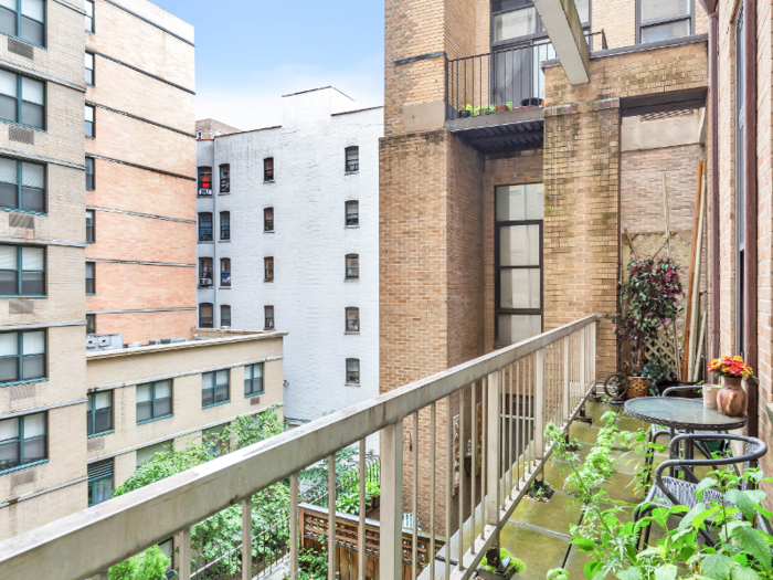 ... and the apartment sits adjacent to Central Park.