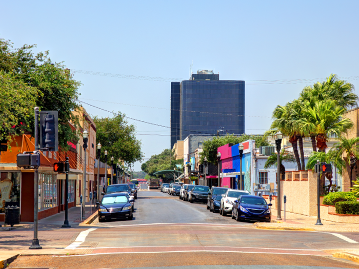 McAllen-Edinburg-Mission, Texas: 83.2% of the city speaks Spanish.