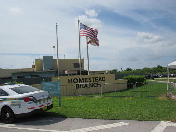 Before he was at Homestead, Rubin protested at and camped outside of Tornillo tent city in Texas, which he gained considerable media attention for. Rubin, citing lawyers who spent time in the facility and documented conditions the children are living in, told INSIDER that conditions at Homestead are worse.