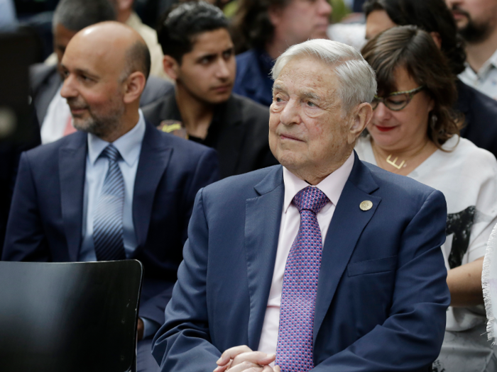 Soros said he and Trump had been friendly "decades" before Trump took office. The pair spent time together at the home of a mutual friend.