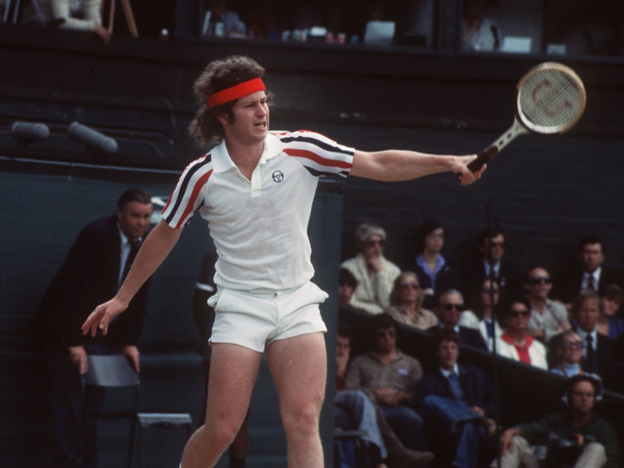 1981: John McEnroe melts down at Wimbledon, goes on to win the tournament.