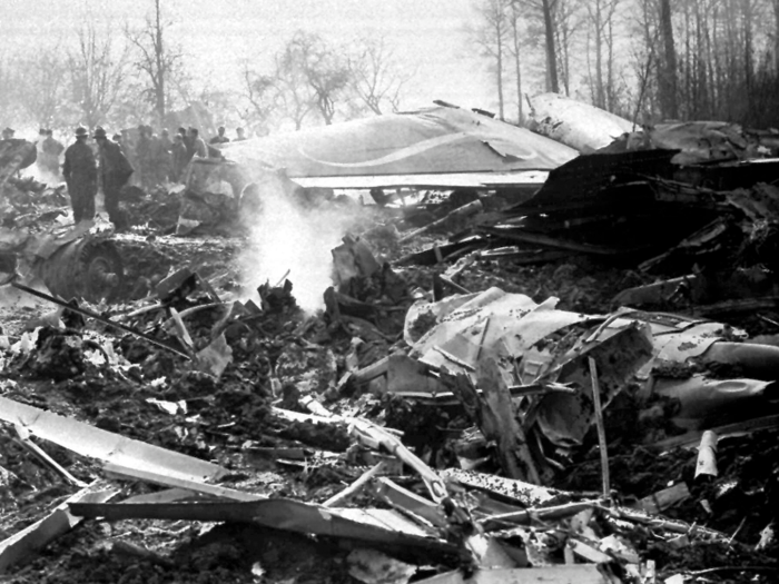 1961: U.S. figure skating team killed in a plane crash on the way to World Championships.