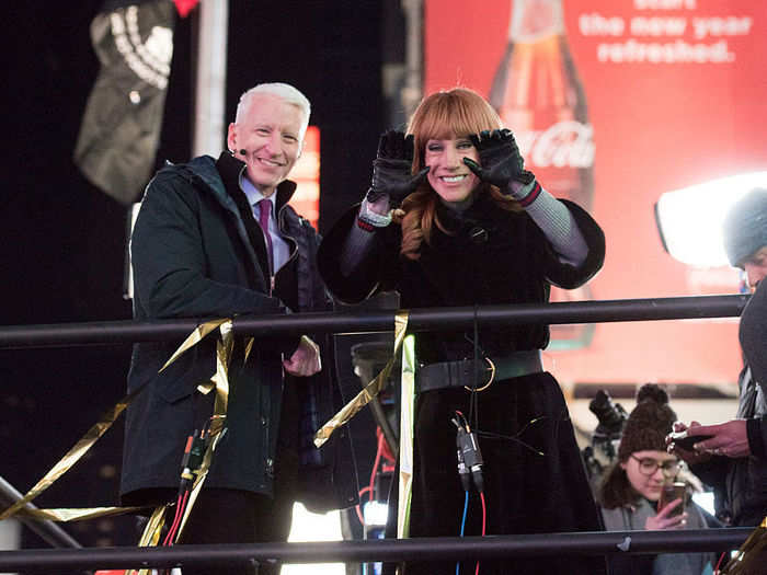 Cooper became a regular fixture on the program alongside Kathy Griffin while the two were co-hosts for 10 years before Griffin