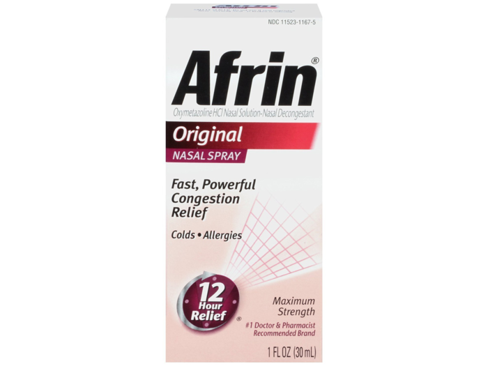 Afrin nasal spray