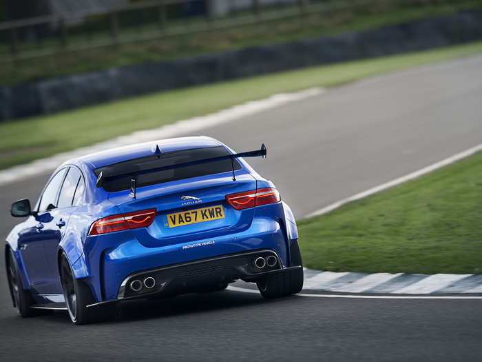 The whole point of the Jaguar XE SV Project 8 is to take what starts out as a luxury four-door and up the ante so many times that you have a ferocious track warrior on  your hands. Charmingly, Jag actually asked me if I might  have plans to track this machine (I didn