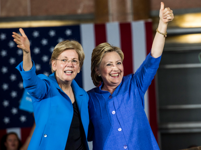 Warren briefly considered a 2016 presidential run before opting out. In the Democratic primary, she supported former Secretary of State Hillary over Sen. Bernie Sanders. Warren later delivered the keynote address at the 2016 Democratic National Convention.