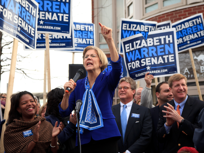 When Obama passed her over to lead the CFPB, Warren returned to Massachusetts to run for the Senate against a Republican incumbent in 2012. Her opponent lambasted her 