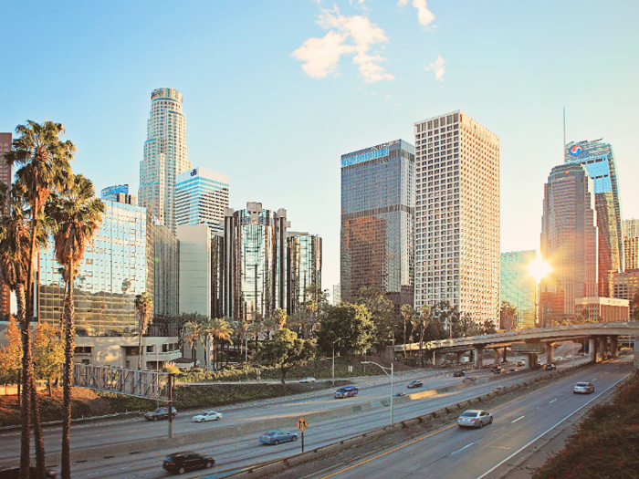 Los Angeles: The median asking price for a one-bedroom rental in Los Angeles, California is $2,362.