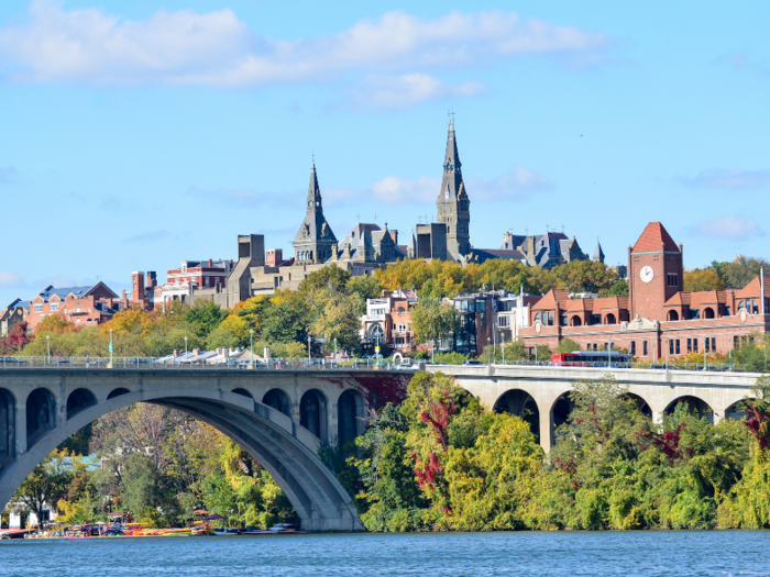 Washington, D.C.: The median asking price for a one-bedroom rental in Washington, D.C. is $2,347.