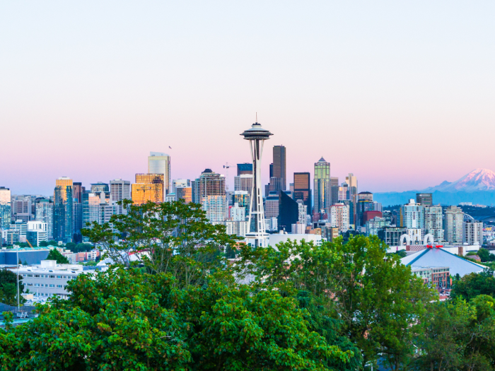 Seattle: The median asking price for a one-bedroom rental in Seattle, Washington is $2,049.