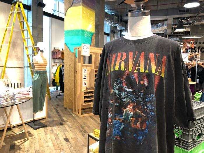 Unlike Anthropologie, Urban Outfitters carried more casual clothing for everyday wear. There was a large selection of graphic tees ...