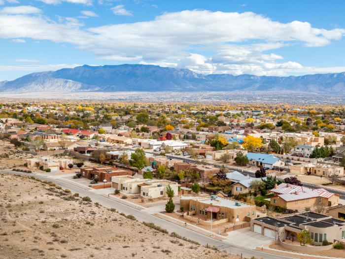 29. New Mexico - $195,700