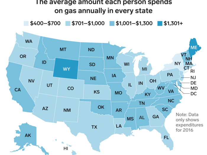 Another near-daily cost for many Americans is fuel for their cars.