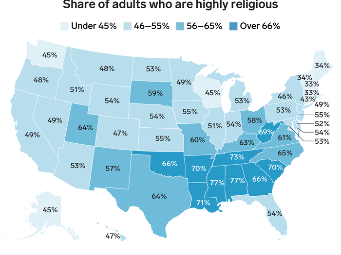 Faith is a big part of many Americans