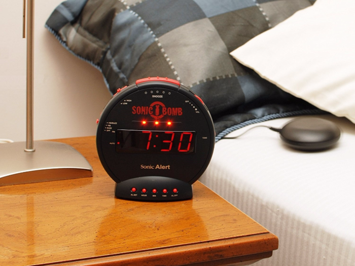 The best alarm clock for deep sleepers