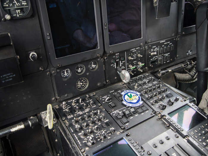 Controls of the C-130J-30.