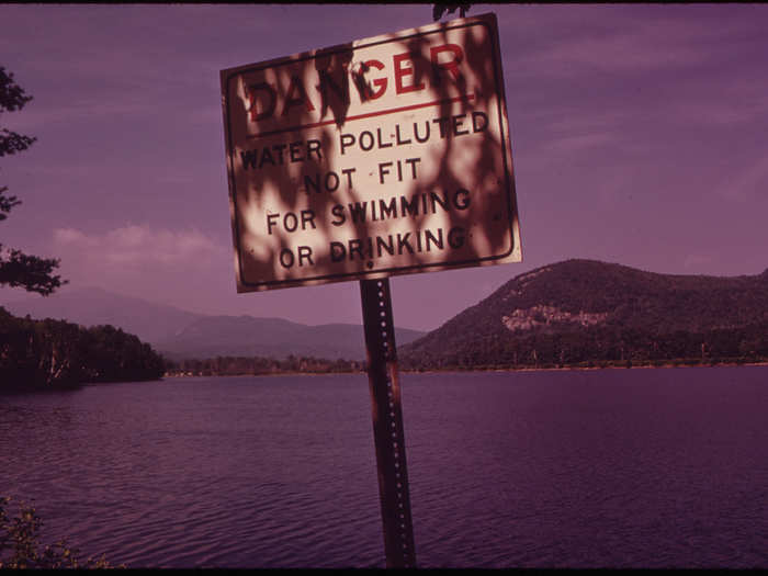 In some areas, the pollution was so bad that it prevented local residents from swimming in or drinking fresh water near their homes.