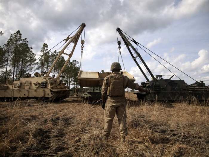 M88 Armored Recovery Vehicle