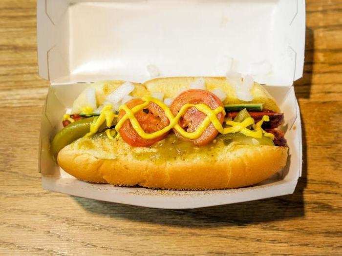 SHAKE SHACK — SHACK-CAGO DOG, $4.99 — Shake Shack