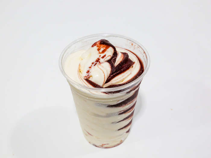 AÇAI SWIRL, $2.99 — You could also get it with an açai swirl. But I