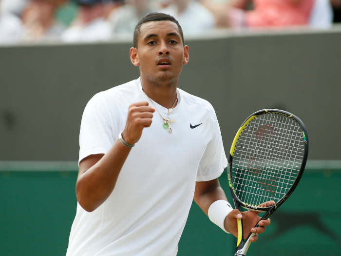 Nick Kyrgios in 2014 (age 19).