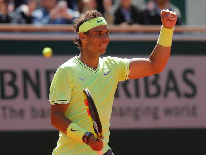 Rafael Nadal now (33).