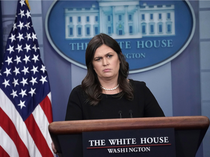 Sarah H. Sanders, former assistant to the president and press secretary: $183,000.