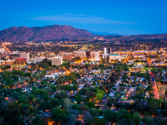 Riverside: The median rent for a one-bedroom apartment in Riverside, California increased by 15%.