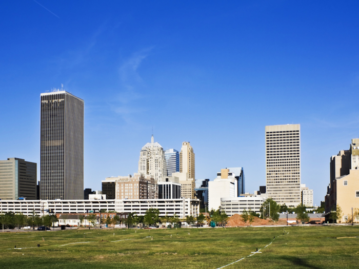 Oklahoma City: The median rent for a one-bedroom apartment in Oklahoma City, Oklahoma increased by 13.6%.