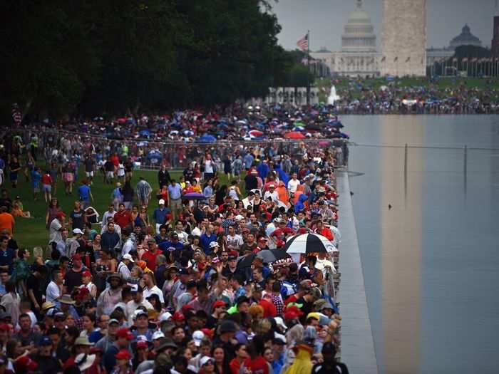 But privately, Trump’s aides reportedly worried about empty seats, and rushed in the previous days to sell tickets and ramp up participation.