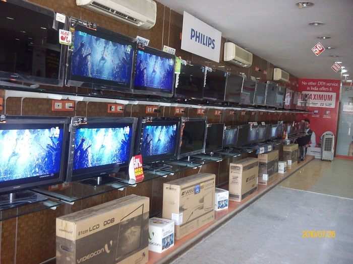 Electronic goods are cheaper