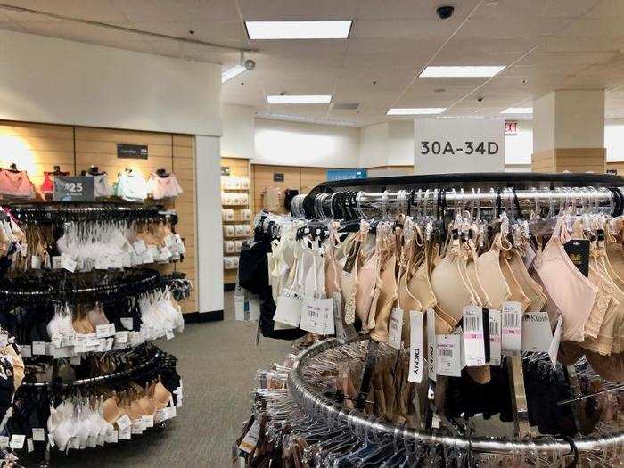 A lot of items seemed crammed onto racks, which made the store feel much more like a TJ Maxx than a Nordstrom.