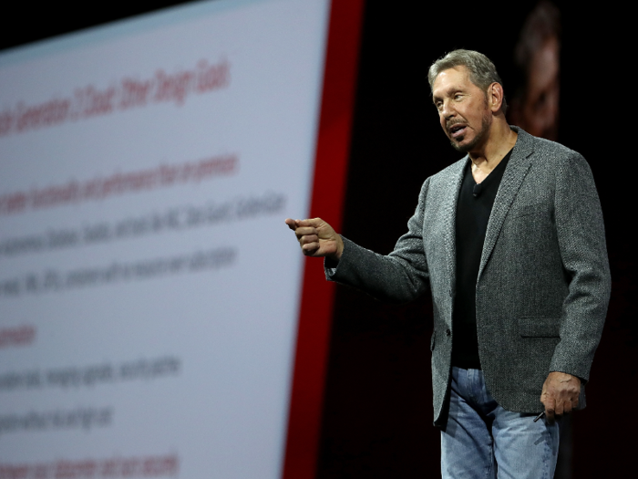 Larry Ellison worked odd jobs in California before founding Oracle