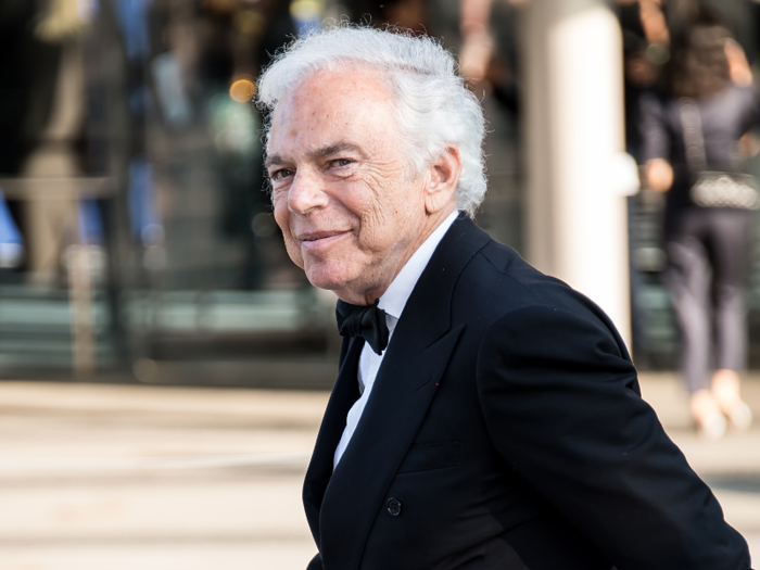 In his high school yearbook, Ralph Lauren answered a question about his future goals with one word: "millionaire." Today, the fashion giant is worth $7 billion.