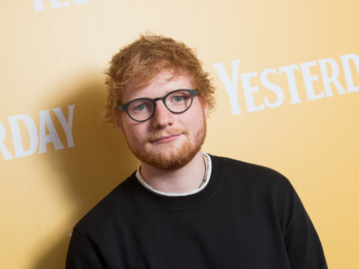 Ed Sheeran dropped out of school and slept in subway stations